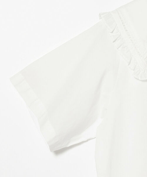 Ray BEAMS（レイビームス）の「Ray BEAMS / ビッグ フリルカラー シャツ（シャツ/ブラウス・レディース・ブラック/ホワイト・ONE SIZE）」の19枚目の写真