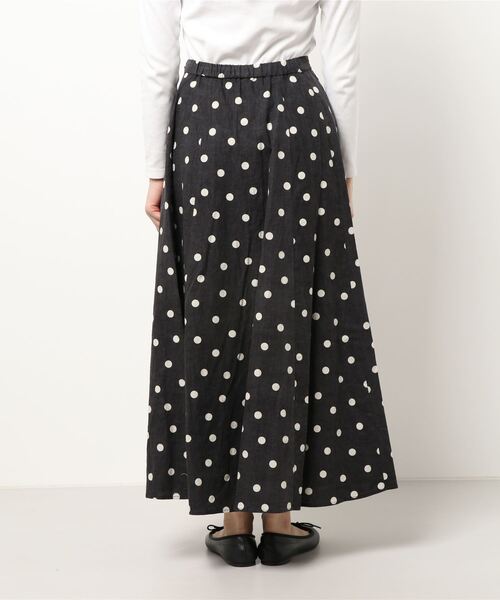 【nochi】超美品 Chaos ドットスカート 黒 38 nochi様 専用】超美品 Chaos ドットスカート 黒 38