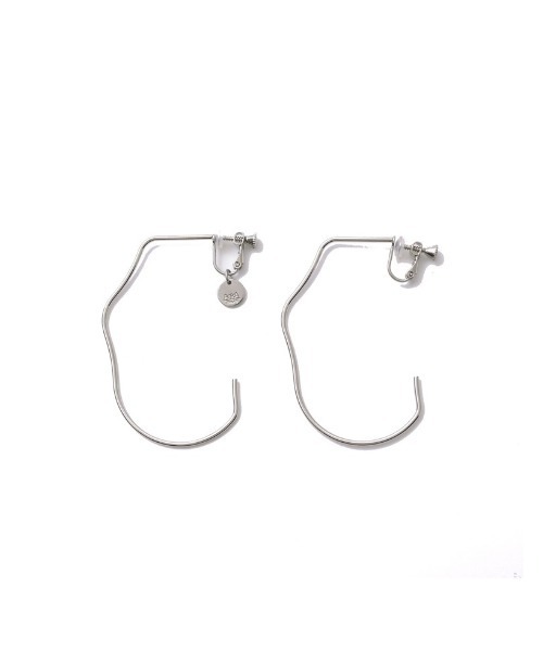 Re:EDIT（リエディ）の「[AnkA moore（アンカムーア）]ニュアンスウェーブイヤリング（イヤリング・レディース・シルバー/ゴールド・FREE）」の8枚目の写真