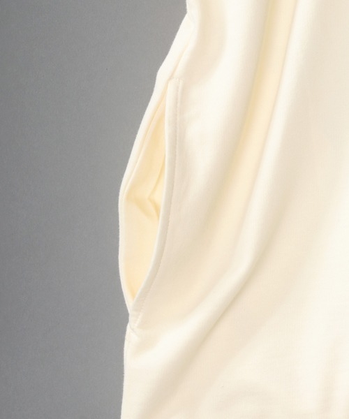 SITRY（シトリー）の「Oversize Heavy Weight College Print Sweat T-shirt/オーバーサイズ ヘビーウェイト カレッジプリント スウェット Tシャツ（Tシャツ/カットソー・メンズ・チャコールグレー/サックスブルー/グリーン/グレイッシュベージュ/キナリ・L/M）」の10枚目の写真