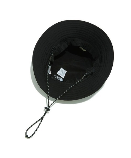 THE NORTH FACE(ザノースフェイス)の「THE NORTH FACE ザ・ノースフェイス / ナイロンアドベンチャーハット TNF LOGO ECO HAT(ハット・メンズ・ブラック/ライトベージュ・M/L)」の10枚目の写真