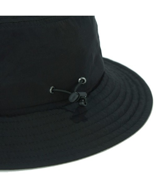 THE NORTH FACE(ザノースフェイス)の「THE NORTH FACE ザ・ノースフェイス / ナイロンアドベンチャーハット TNF LOGO ECO HAT(ハット・メンズ・ブラック/ライトベージュ・M/L)」の11枚目の写真