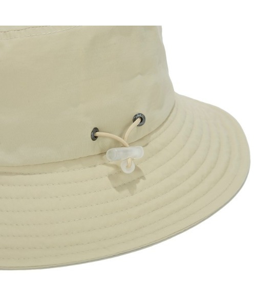 THE NORTH FACE(ザノースフェイス)の「THE NORTH FACE ザ・ノースフェイス / ナイロンアドベンチャーハット TNF LOGO ECO HAT(ハット・メンズ・ブラック/ライトベージュ・M/L)」の8枚目の写真