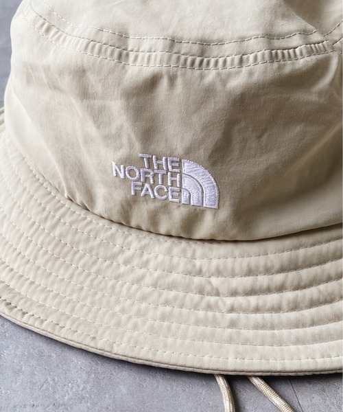 THE NORTH FACE(ザノースフェイス)の「THE NORTH FACE ザ・ノースフェイス / ナイロンアドベンチャーハット TNF LOGO ECO HAT(ハット・メンズ・ブラック/ライトベージュ・M/L)」の19枚目の写真