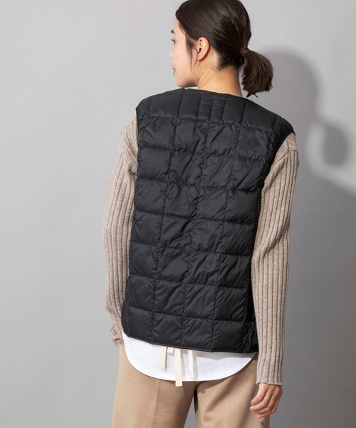 Munich（ミューニック）の「ウォームダブルジャージー＋【TAION】インナーダウン　３WAYモッズコート（モッズコート・レディース・ブラック/カーキ/キャメル・S/XS）」の18枚目の写真