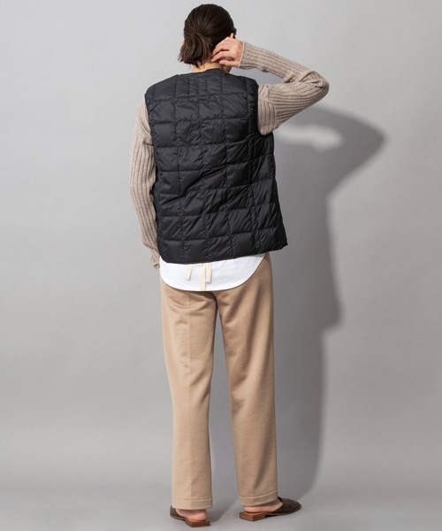 Munich（ミューニック）の「ウォームダブルジャージー＋【TAION】インナーダウン　３WAYモッズコート（モッズコート・レディース・ブラック/カーキ/キャメル・S/XS）」の15枚目の写真