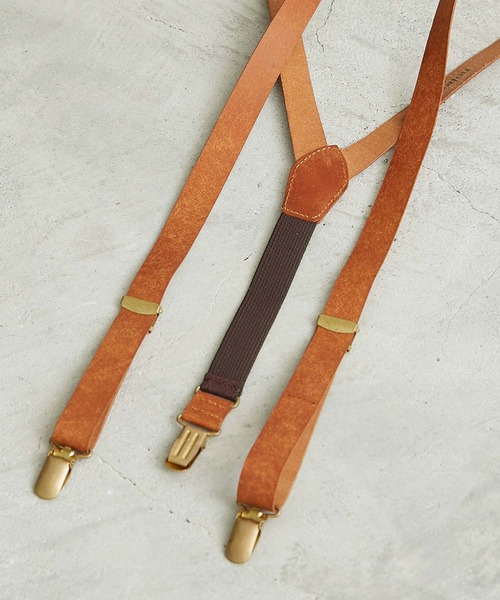 note et silence (ノートエシロンス)の「プエブロ サスペンダー(サスペンダー・レディース・ブラウン/ブラック・FREE)」の1枚目の写真