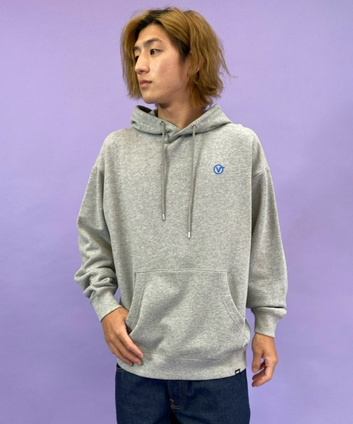 VANS（バンズ）の「VANS/バンズ ルーズシルエット　バックプリントパーカー 121K1030200（パーカー・メンズ・ブラック/イエロー/グレー・XL/S/M/L）」の14枚目の写真