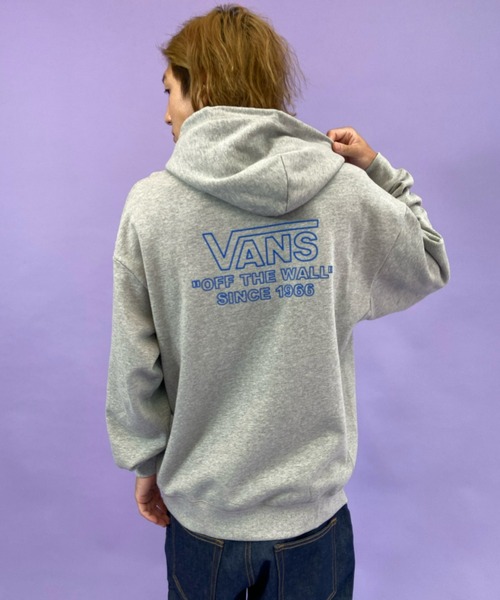 VANS（バンズ）の「VANS/バンズ ルーズシルエット　バックプリントパーカー 121K1030200（パーカー・メンズ・ブラック/イエロー/グレー・XL/S/M/L）」の19枚目の写真