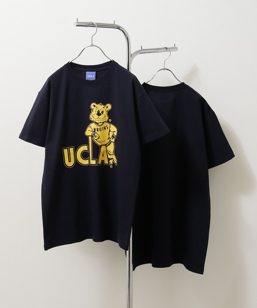 UCLA(ユーシーエルエー)の「カレッジロゴプリント USコットン UCLA ビッグシルエット半袖アソートTシャツ(Tシャツ/カットソー・メンズ・ホワイト/ダークグリーン/ネイビー/ホワイト系/ホワイト系1/ホワイト系2/ホワイト系4/ブラック系/ブラック系2/グリーン系1/グリーン系4/ネイビー系/ネイビー系1/ネイビー系3/ネイビー系4・MEDIUM/LARGE)」の11枚目の写真