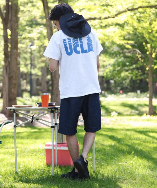 UCLA(ユーシーエルエー)の「カレッジロゴプリント USコットン UCLA ビッグシルエット半袖アソートTシャツ(Tシャツ/カットソー・メンズ・ホワイト/ダークグリーン/ネイビー/ホワイト系/ホワイト系1/ホワイト系2/ホワイト系4/ブラック系/ブラック系2/グリーン系1/グリーン系4/ネイビー系/ネイビー系1/ネイビー系3/ネイビー系4・MEDIUM/LARGE)」の20枚目の写真