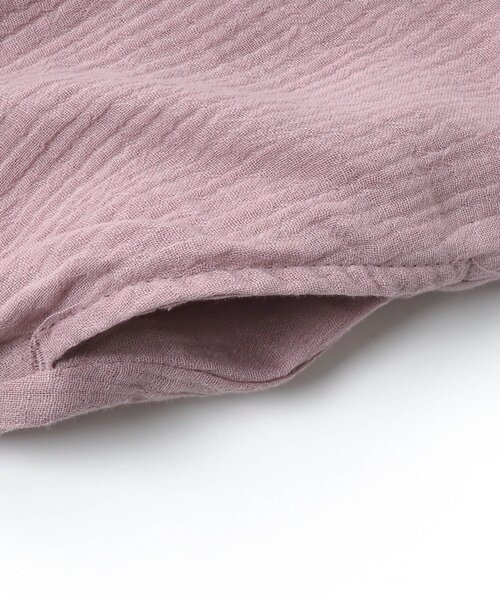 apres les cours（アプレレクール）の「ダブルガーゼナチュラルワンピース（ワンピース・キッズ・ピンク/キナリ・80/130/100/110/90/120）」の18枚目の写真