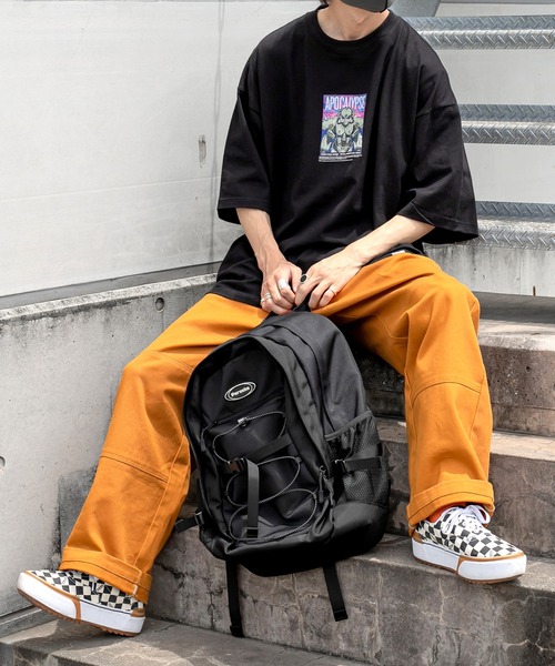 Perushu(ペルーシュ)の「レトロアソートプリントTシャツ(Tシャツ/カットソー・メンズ・ホワイト/ブラック/オフホワイト/ダークブルー・MEDIUM/LARGE)」の17枚目の写真