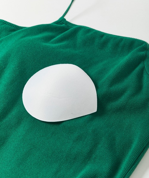 WHO'S WHO gallery（フーズフーギャラリー）の「リブナローワンピース（ワンピース・レディース・ブラック/グリーン/オートミール・FREE）」の4枚目の写真