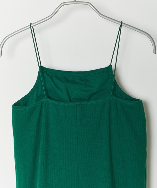 WHO'S WHO gallery（フーズフーギャラリー）の「リブナローワンピース（ワンピース・レディース・ブラック/グリーン/オートミール・FREE）」の6枚目の写真