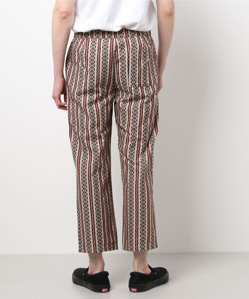 417 EDIFICE（フォーワンセブンエディフィス）の「オーガニックコットンバティックワイドイージーパンツ（スラックス・メンズ・ブラック/ブルー・MEDIUM/LARGE）」の18枚目の写真