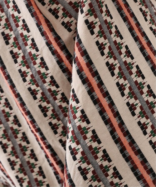 417 EDIFICE（フォーワンセブンエディフィス）の「オーガニックコットンバティックワイドイージーパンツ（スラックス・メンズ・ブラック/ブルー・MEDIUM/LARGE）」の11枚目の写真