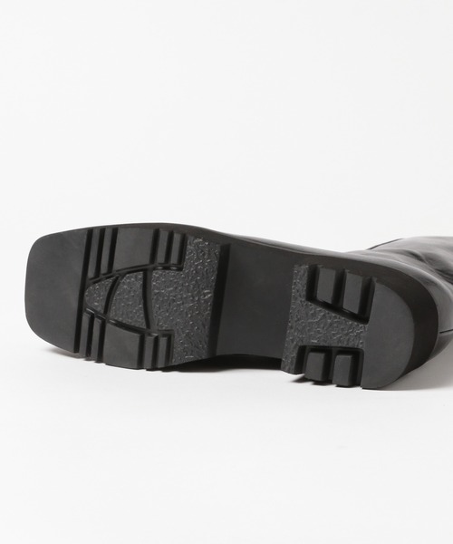 PAGEBOY(ページボーイ)の「スクエアハーフブーツ(ブーツ・レディース・ブラック/ブラウン系その他・MEDIUM/LARGE)」の14枚目の写真