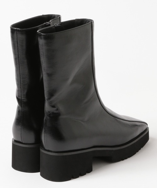 PAGEBOY(ページボーイ)の「スクエアハーフブーツ(ブーツ・レディース・ブラック/ブラウン系その他・MEDIUM/LARGE)」の11枚目の写真