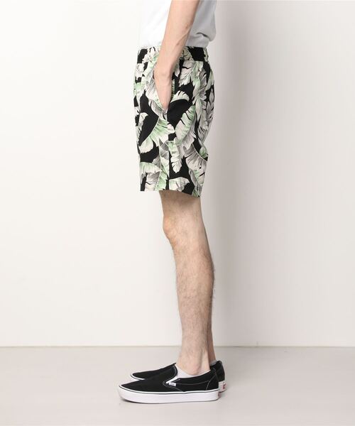 B'2nd(ビーセカンド)の「LUSOR(ルーソル)アロハショーツ(その他パンツ・メンズ・ブラック/ブルー・FREE)」の4枚目の写真