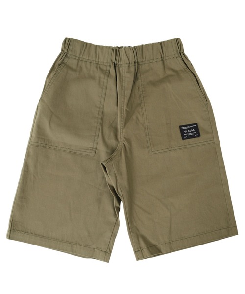 GLAZOS(グラソス)の「ベイカーハーフパンツ(その他パンツ・キッズ・ブラック/ベージュ/カーキ/インディゴブルー/ブルー・130cm/140cm/150cm/160cm/170cm)」の4枚目の写真