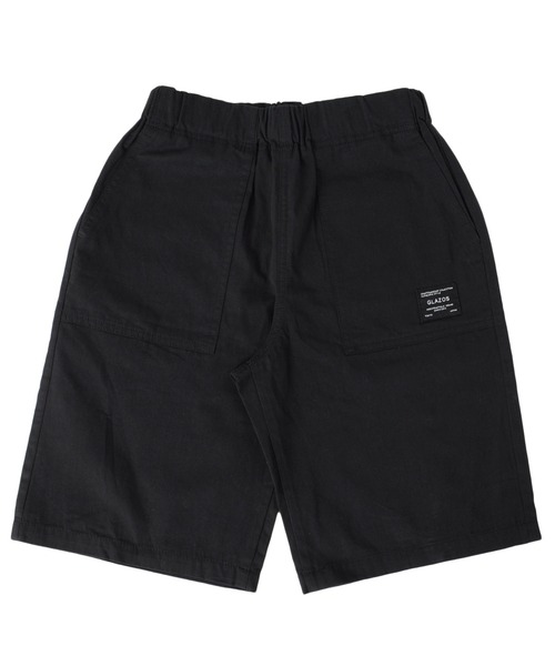 GLAZOS(グラソス)の「ベイカーハーフパンツ(その他パンツ・キッズ・ブラック/ベージュ/カーキ/インディゴブルー/ブルー・130cm/140cm/150cm/160cm/170cm)」の2枚目の写真