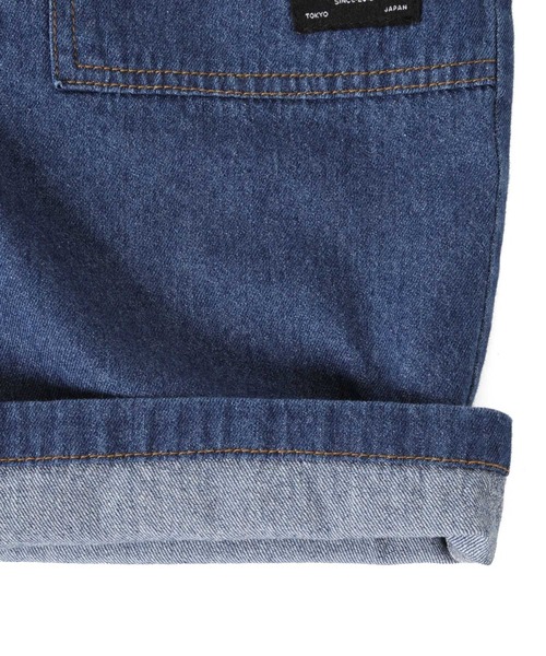 GLAZOS(グラソス)の「ベイカーハーフパンツ(その他パンツ・キッズ・ブラック/ベージュ/カーキ/インディゴブルー/ブルー・130cm/140cm/150cm/160cm/170cm)」の13枚目の写真