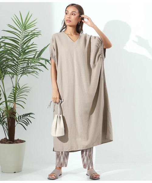 フレンチリネンワンピース ワンピース Alluge アルージュ のファッション通販 Zozotown