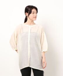 ehka sopo | 前後着リボンブラウス(シャツ/ブラウス)