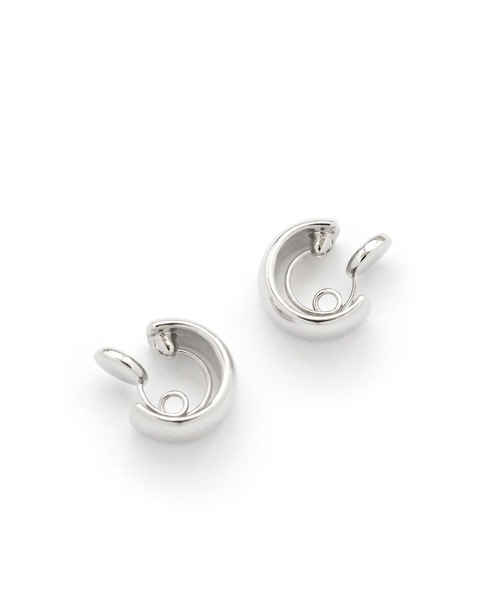 colleca la(コレカラ)の「miniループフィット・プランプフープイヤリング(イヤリング・レディース・シルバー/ゴールド/ピンクゴールド・フリ-)」の10枚目の写真