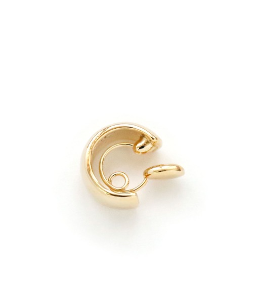 colleca la(コレカラ)の「miniループフィット・プランプフープイヤリング(イヤリング・レディース・シルバー/ゴールド/ピンクゴールド・フリ-)」の7枚目の写真