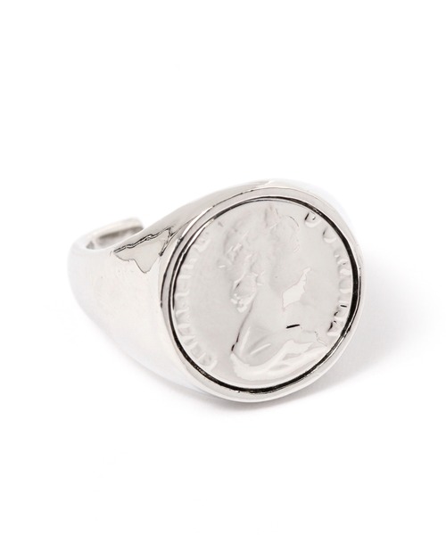 LOWRYS FARM（ローリーズファーム）の「コインリング　214541（リング・レディース・シルバー/ゴールド・FREE）」の2枚目の写真