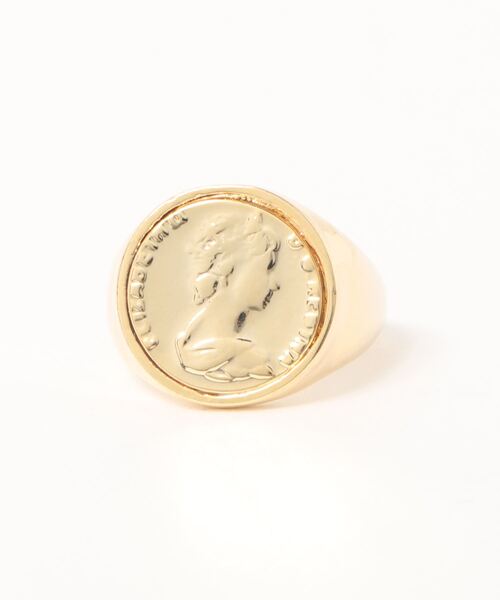 LOWRYS FARM（ローリーズファーム）の「コインリング　214541（リング・レディース・シルバー/ゴールド・FREE）」の5枚目の写真