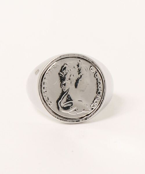 LOWRYS FARM（ローリーズファーム）の「コインリング　214541（リング・レディース・シルバー/ゴールド・FREE）」の4枚目の写真