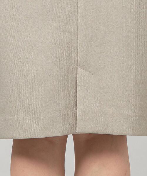 closet story（クローゼットストーリー）の「＜closet story（クローゼットストーリー）＞ Iライン キーネック ジャンパースカート -ウォッシャブル-（ジャンパースカート・レディース・ライトグレー/ブラック・FREE）」の10枚目の写真