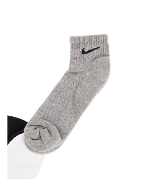 NIKE（ナイキ）の「【NIKE】3P エブリデイ クッション クウォーター ソッ（その他雑貨・メンズ・ホワイト/その他1・LARGE）」の5枚目の写真