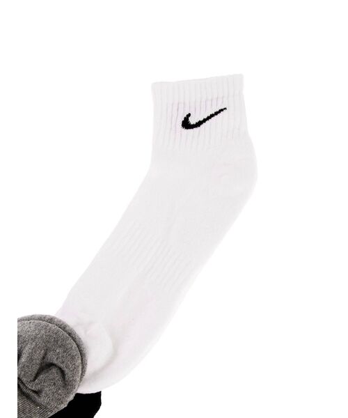 NIKE（ナイキ）の「【NIKE】3P エブリデイ クッション クウォーター ソッ（その他雑貨・メンズ・ホワイト/その他1・LARGE）」の6枚目の写真