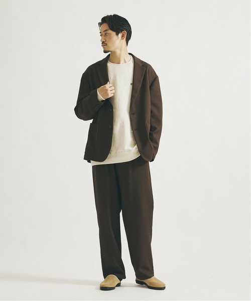 JOURNAL STANDARD(ジャーナルスタンダード)の「【ジャケット+パンツの2点SET】【DADS】オーバーサイズ メランジオックス セットアップ(セットアップ・メンズ・ベージュ/ブラウン/ブラック・SMALL/LARGE/MEDIUM)」の9枚目の写真