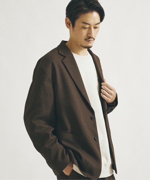 ラッセルノ　セットアップ シャツ　size 5 パンツ　size 4 セール】【ジャケット+パンツの2点SET】【DADS】オーバーサイズ