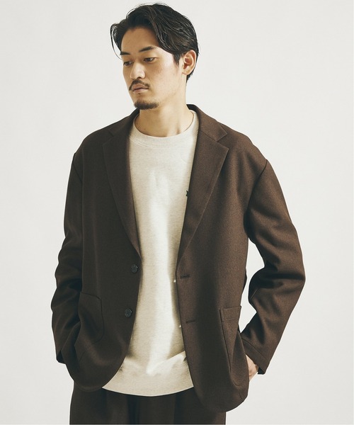 JOURNAL STANDARD(ジャーナルスタンダード)の「【ジャケット+パンツの2点SET】【DADS】オーバーサイズ メランジオックス セットアップ(セットアップ・メンズ・ベージュ/ブラウン/ブラック・SMALL/LARGE/MEDIUM)」の11枚目の写真