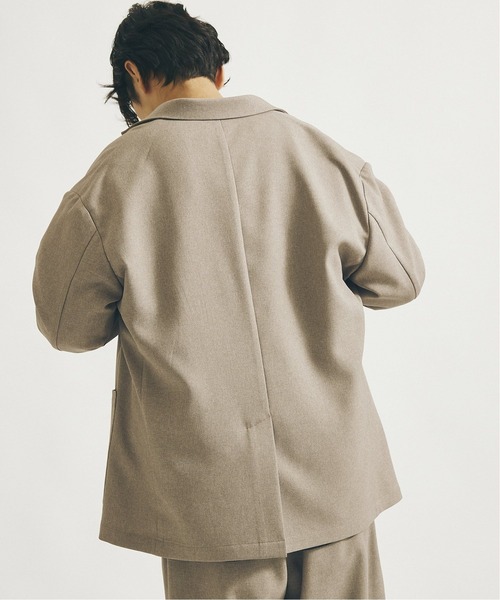 JOURNAL STANDARD(ジャーナルスタンダード)の「【ジャケット+パンツの2点SET】【DADS】オーバーサイズ メランジオックス セットアップ(セットアップ・メンズ・ベージュ/ブラウン/ブラック・SMALL/LARGE/MEDIUM)」の18枚目の写真