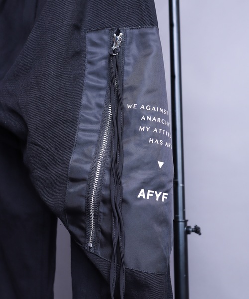 AFYF（エーエフワイエフ）の「【セットアップ対応】AFYF MOBILERPANT for 11 Pro/デニム ツイル モバイルポケットパンツ（デニムパンツ・メンズ・ブラック/インディゴブルー/ケミカルウォッシュ・FREE）」の15枚目の写真