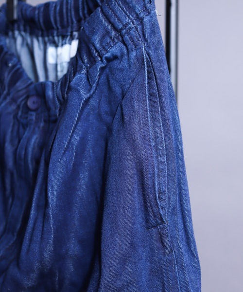 AFYF（エーエフワイエフ）の「【セットアップ対応】AFYF MOBILERPANT for 11 Pro/デニム ツイル モバイルポケットパンツ（デニムパンツ・メンズ・ブラック/インディゴブルー/ケミカルウォッシュ・FREE）」の14枚目の写真