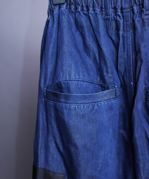 AFYF（エーエフワイエフ）の「【セットアップ対応】AFYF MOBILERPANT for 11 Pro/デニム ツイル モバイルポケットパンツ（デニムパンツ・メンズ・ブラック/インディゴブルー/ケミカルウォッシュ・FREE）」の22枚目の写真