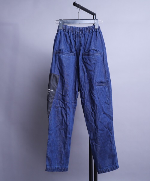 AFYF（エーエフワイエフ）の「【セットアップ対応】AFYF MOBILERPANT for 11 Pro/デニム ツイル モバイルポケットパンツ（デニムパンツ・メンズ・ブラック/インディゴブルー/ケミカルウォッシュ・FREE）」の18枚目の写真