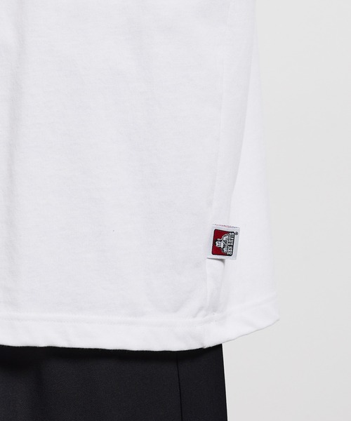 JUNRED（ジュンレッド）の「BEN DAVISバックテープロングTシャツ（Tシャツ/カットソー・メンズ・ホワイト/グレー/ピンク・LL/M/L）」の18枚目の写真