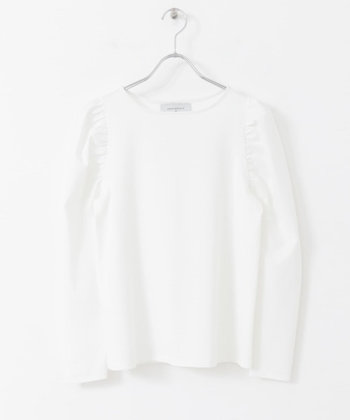 UR Lab.（アーバンリサーチラボ）の「パフスリーブTOPS（Tシャツ/カットソー・レディース・ブラック/オフホワイト/ピンク系その他・FREE）」の16枚目の写真