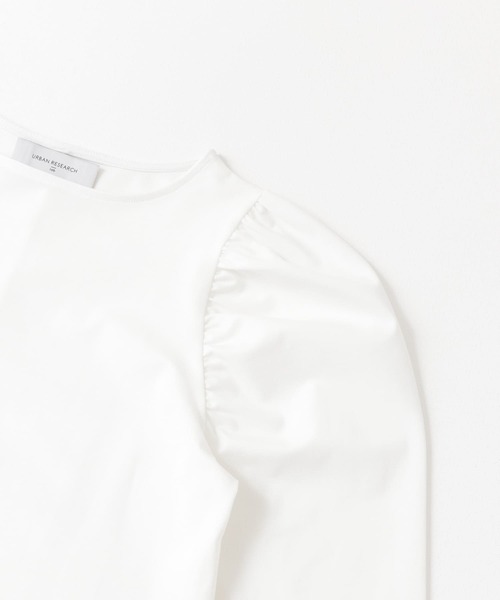 UR Lab.（アーバンリサーチラボ）の「パフスリーブTOPS（Tシャツ/カットソー・レディース・ブラック/オフホワイト/ピンク系その他・FREE）」の19枚目の写真