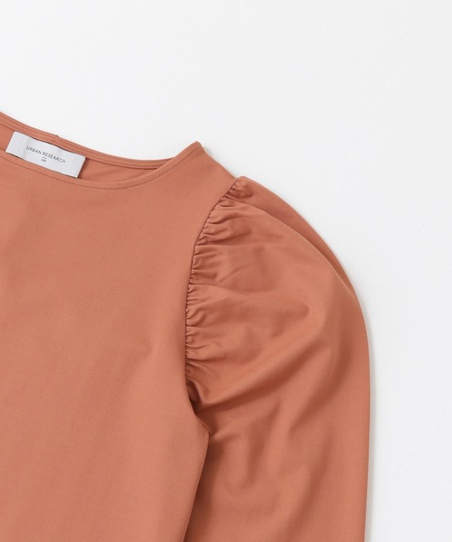 UR Lab.（アーバンリサーチラボ）の「パフスリーブTOPS（Tシャツ/カットソー・レディース・ブラック/オフホワイト/ピンク系その他・FREE）」の14枚目の写真