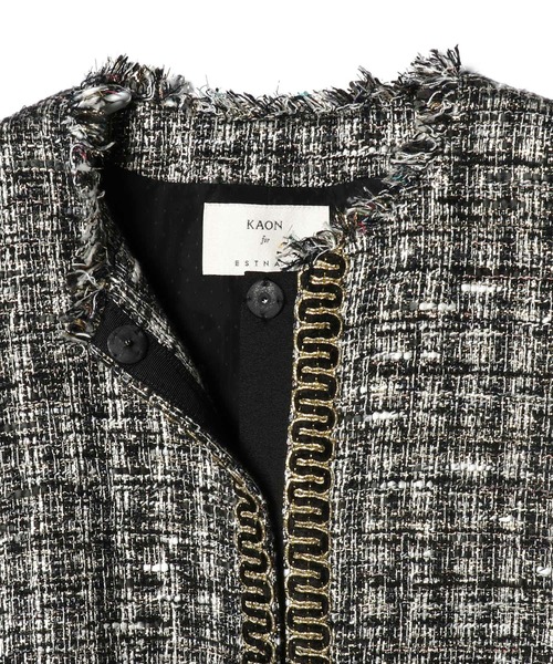 Kaon（カオン）の「KAON FOR ESTNATION / ラメツイードノーカラー